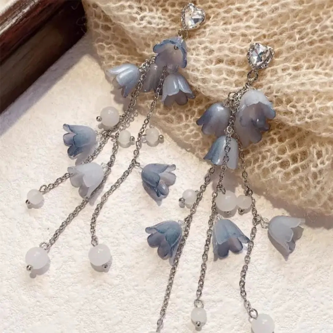 Bluebell Bloom Dangles Earrings