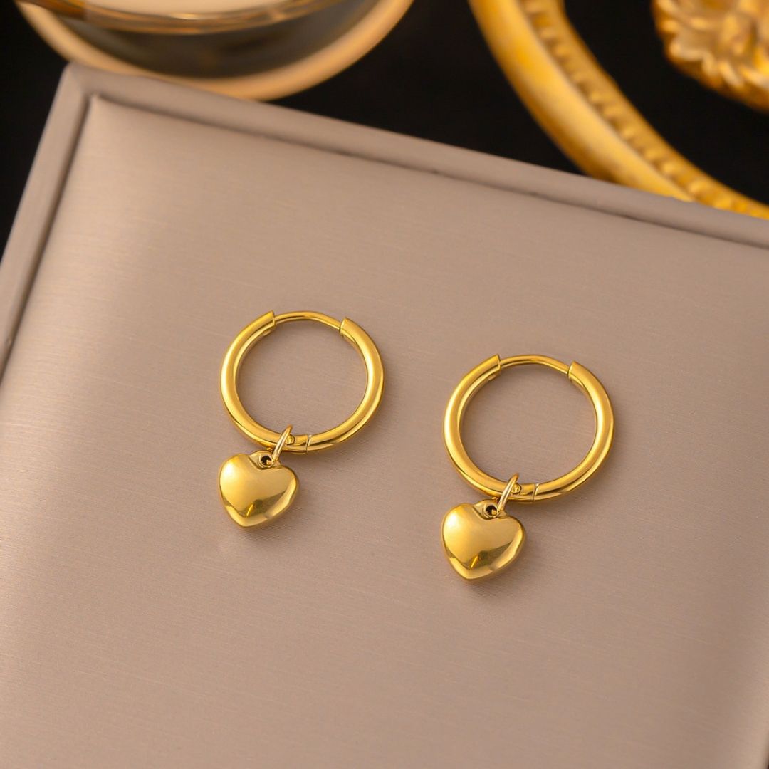 Gilded Muse Hoops Earrings