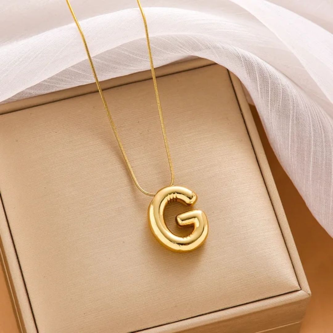 Glam G Initial Necklace