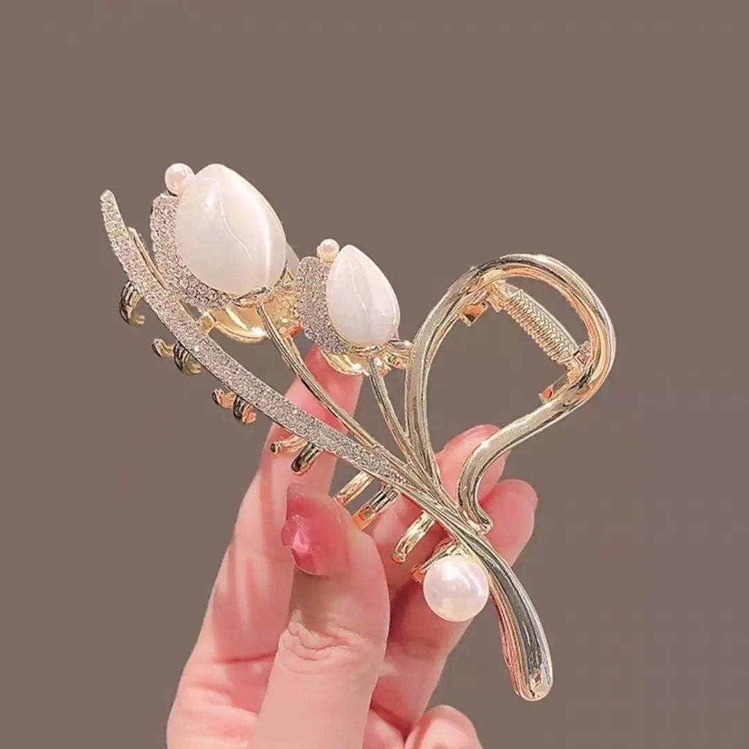 Elegant Tulip Hair Claw