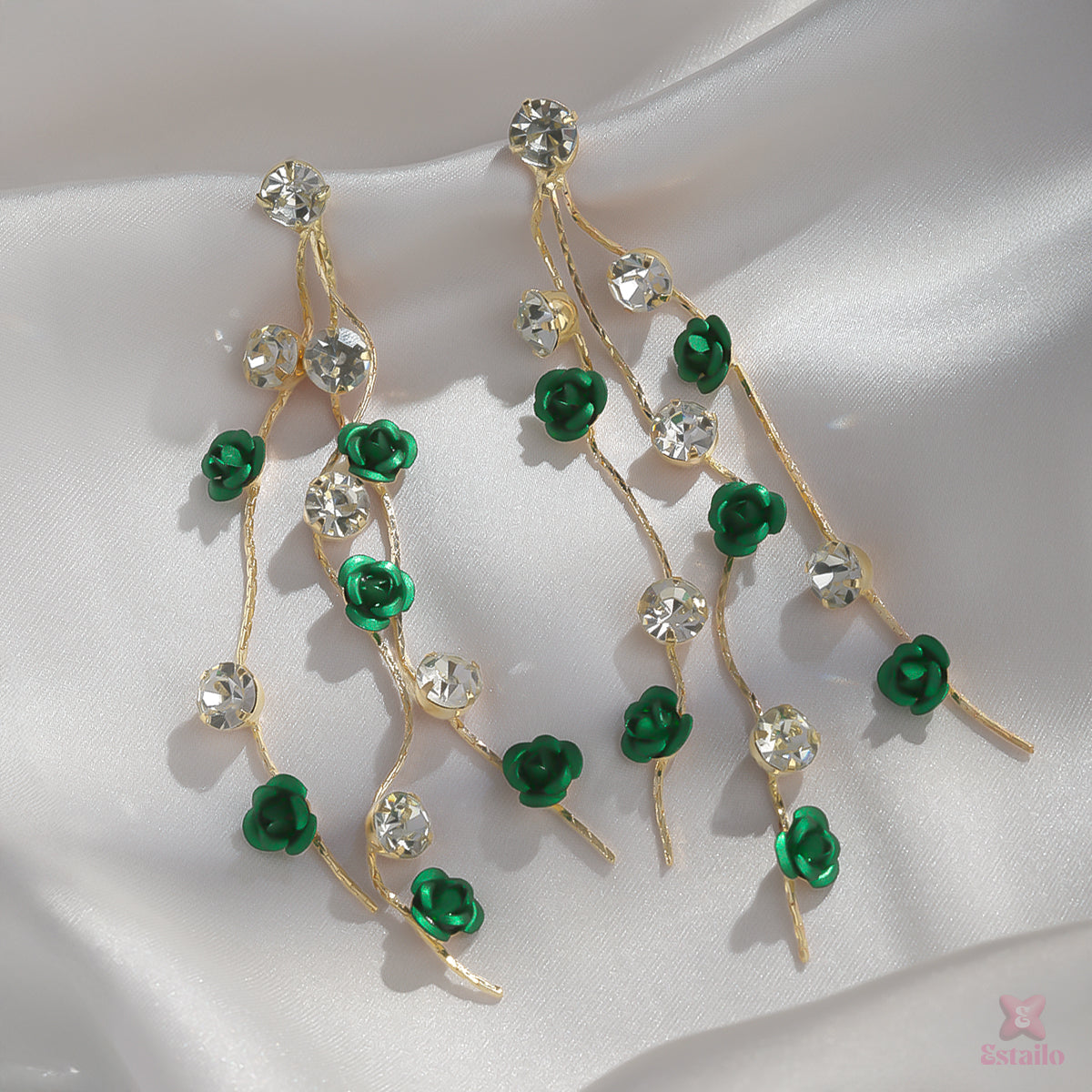 Rosé Radiance Earrings