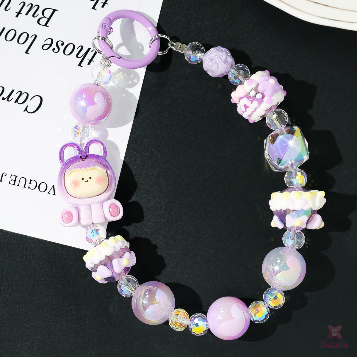 Boba Bling Phone Charm