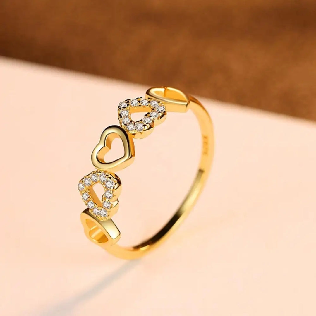 Heartfelt Glimmer Ring
