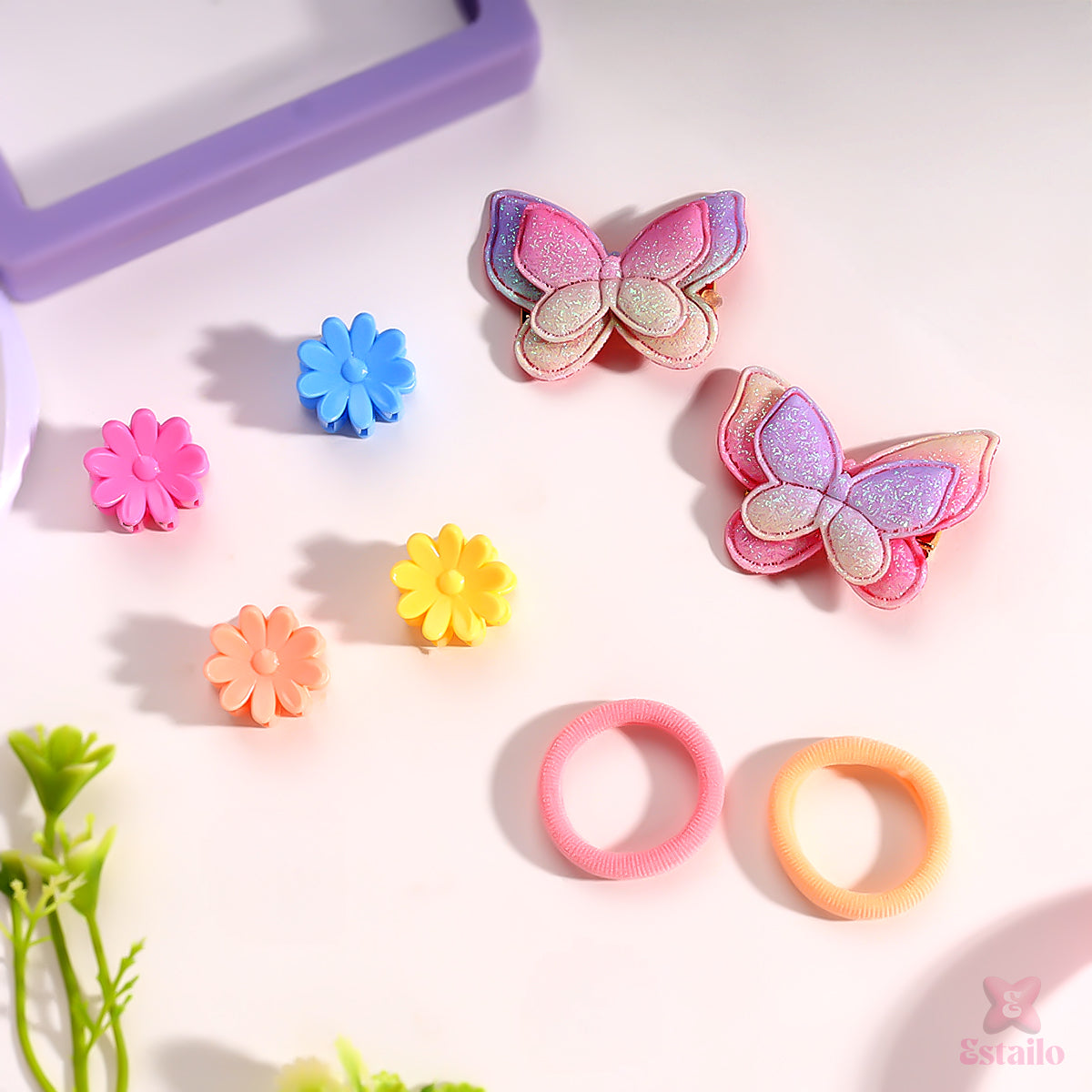 Butterfly Kids Hair Accessories Set