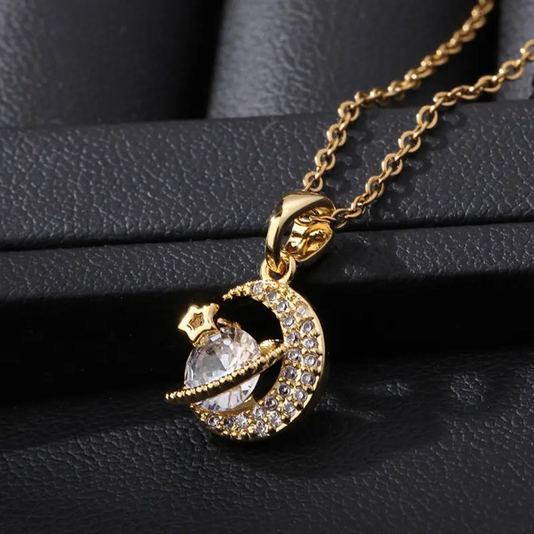 Eclipse Charm Necklace