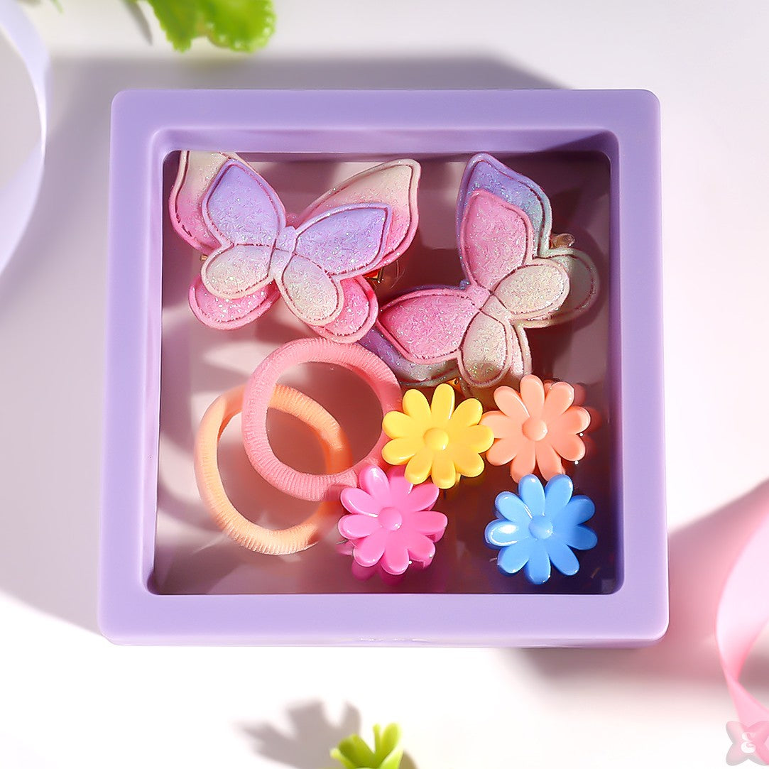 Butterfly Kids Hair Accessories Set