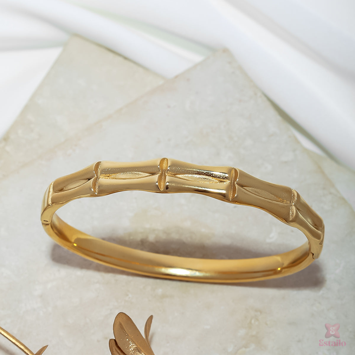 Golden Grove Cuff Bracelet