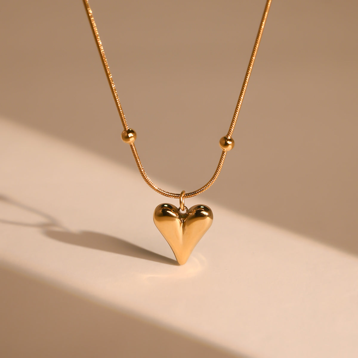 Heart of Gold Neckpiece