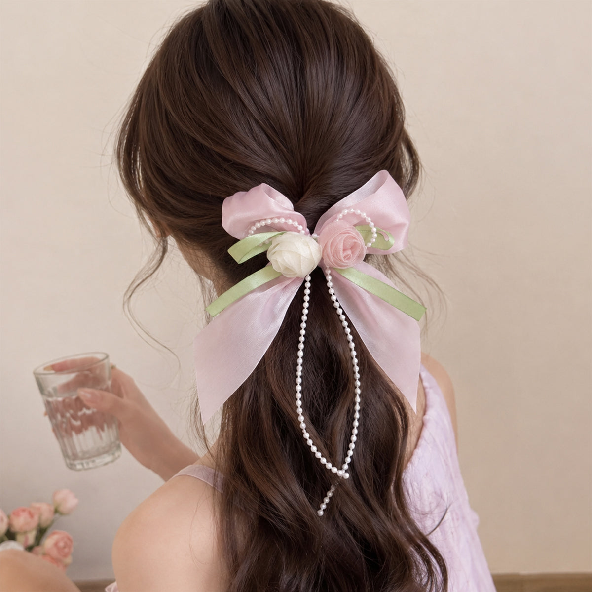 Tulip Twirl Scrunchie