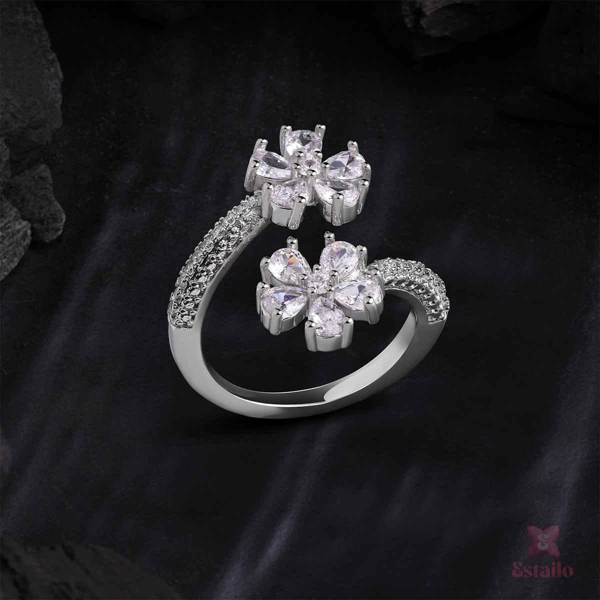 Snowdrop Luxe Floral Ring