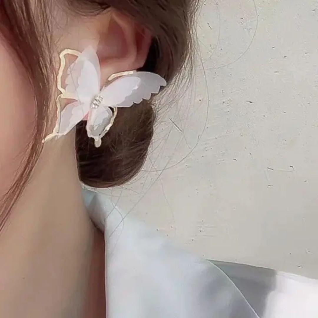 Crystal Glow Butterfly Earring
