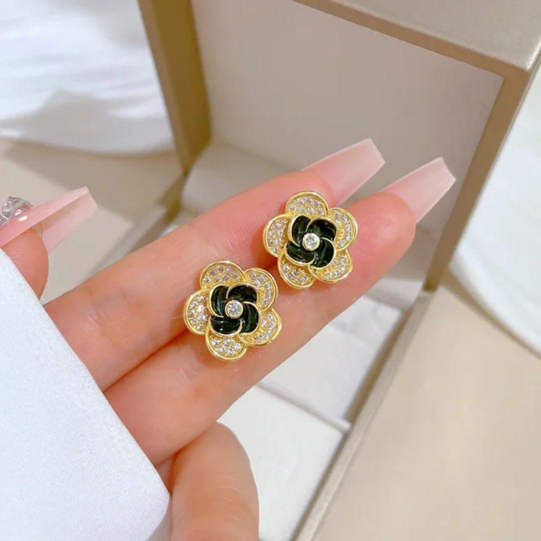 Sunbeam Flower Earring