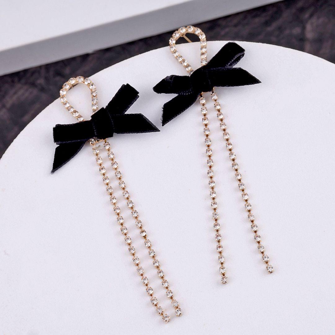 Pink Bow Earring