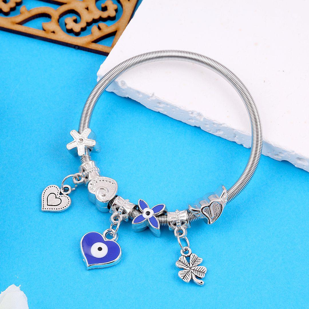 Charm Evil Eye Bracelet