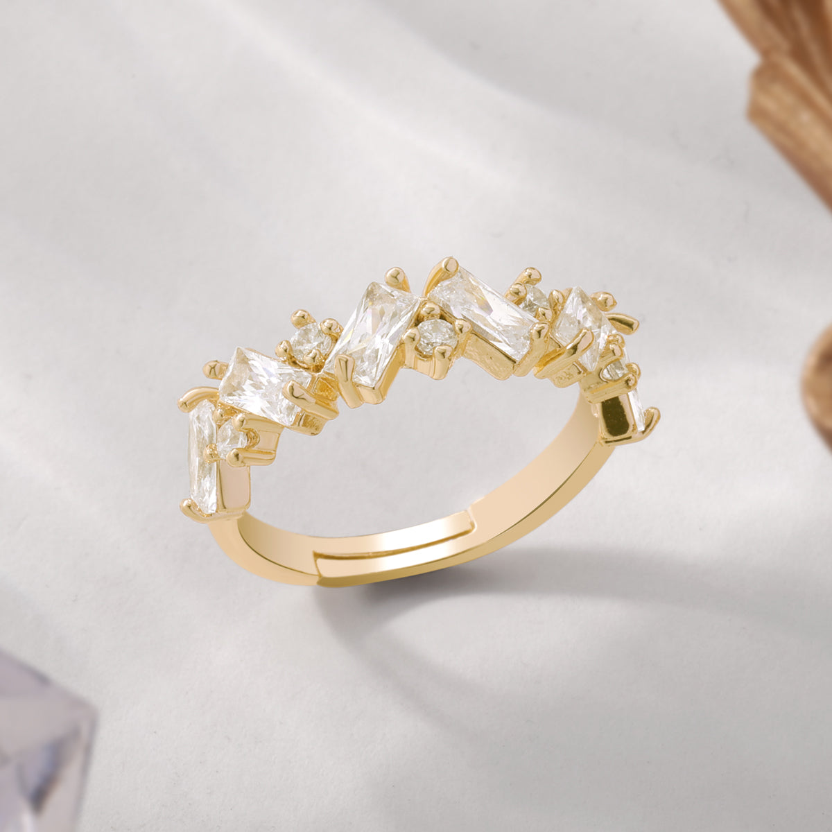 Baguette Brilliance Ring