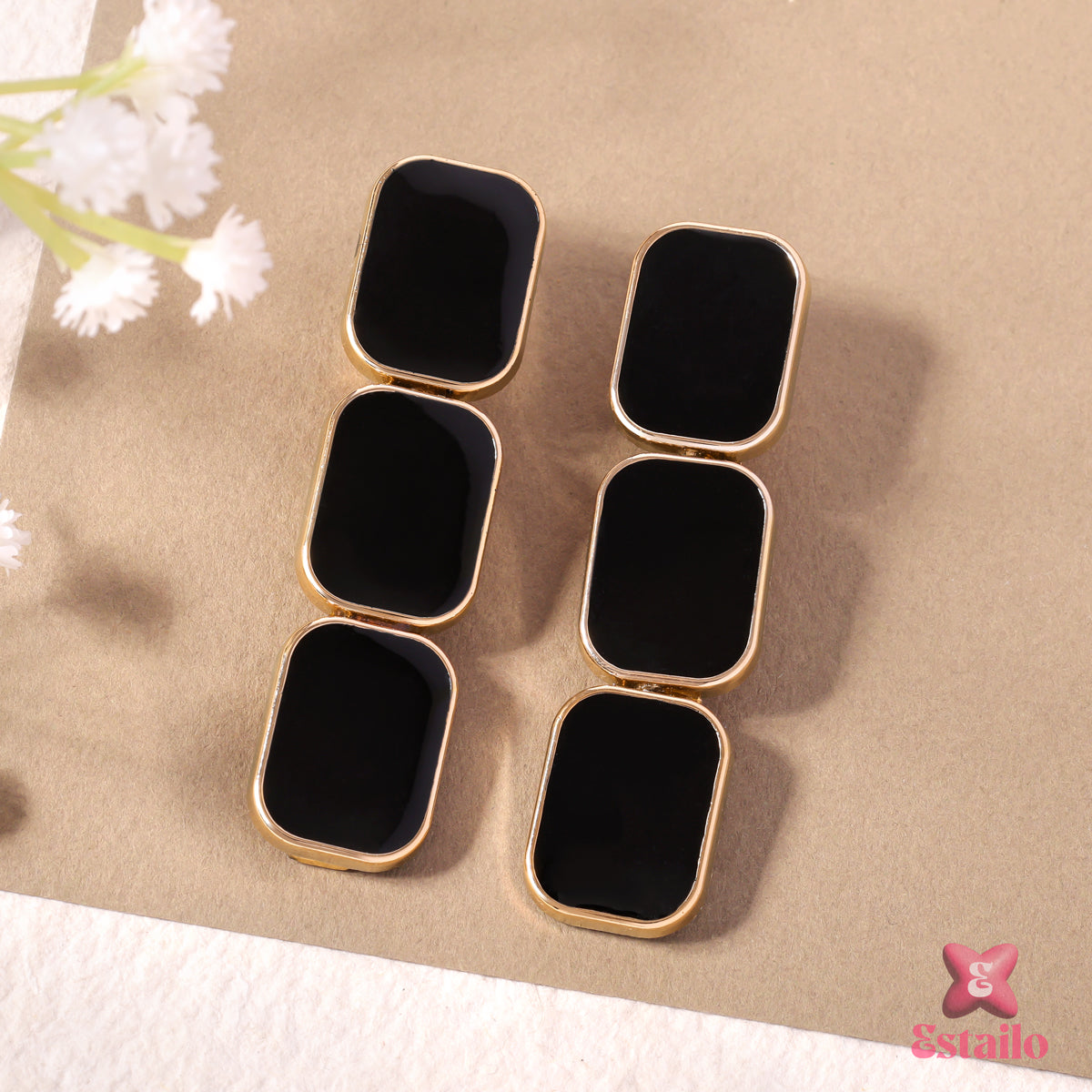 Modern Blocks Hair Clips (pack of 2)