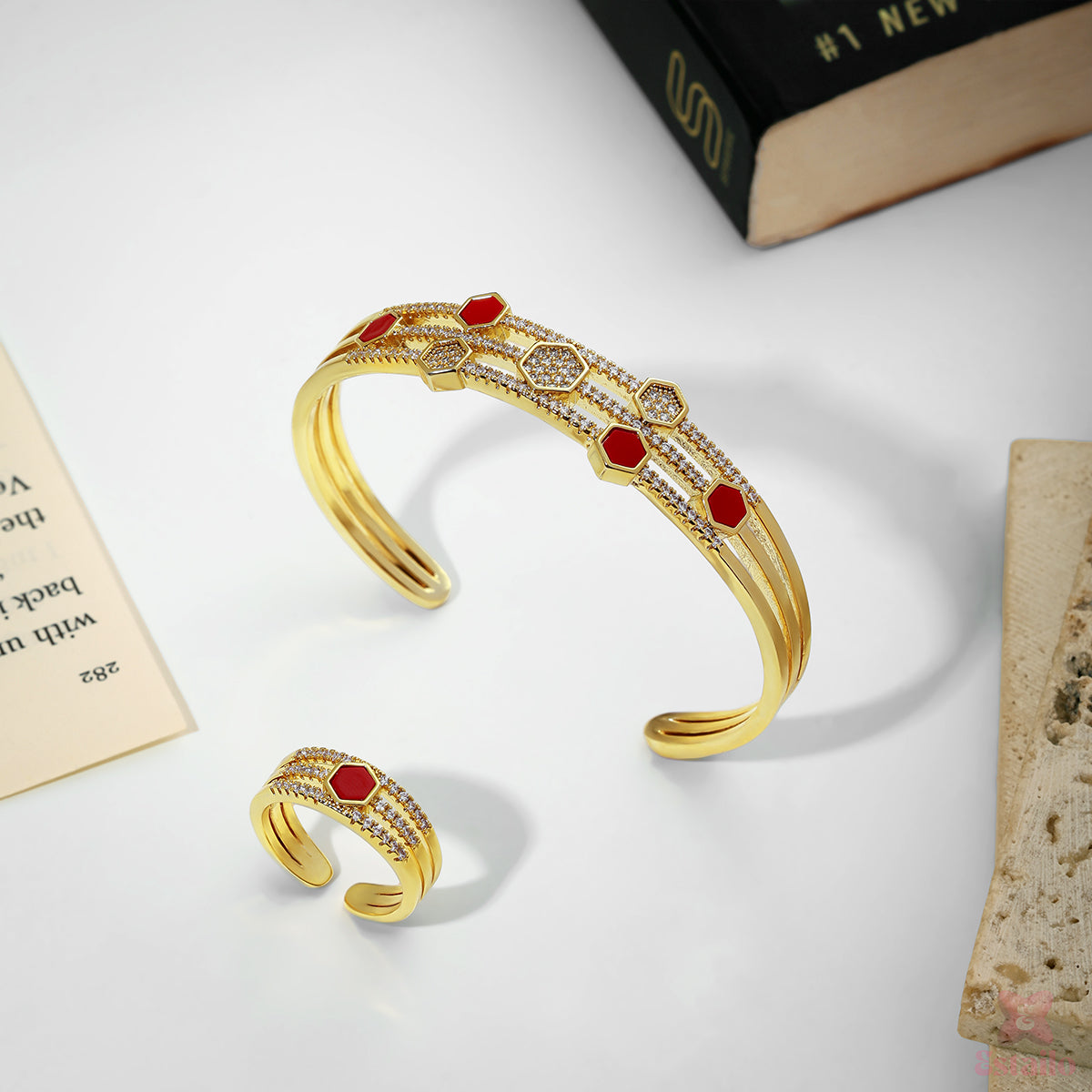 Obsidian Edge Bracelet Combo