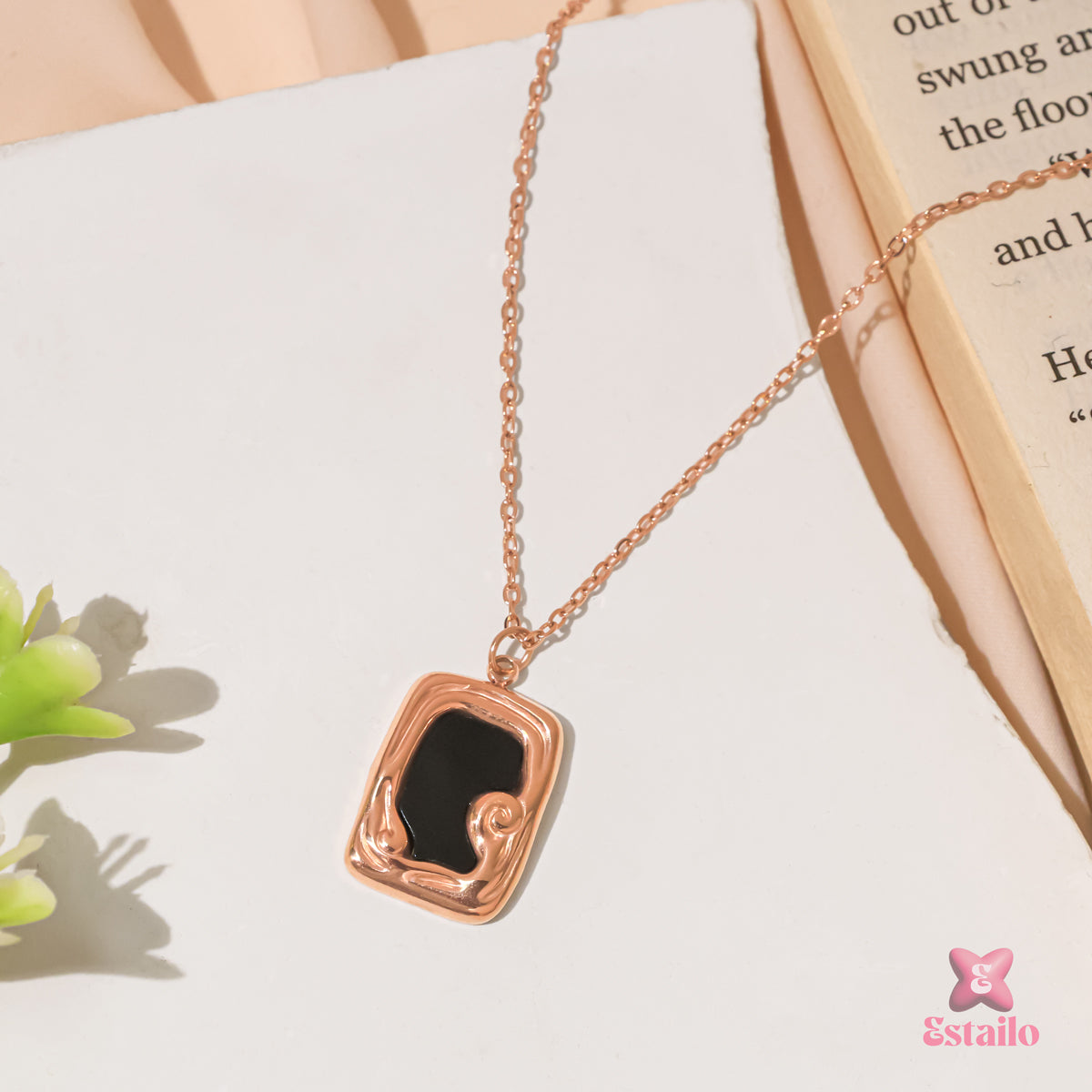 Rose Gold Enigma Necklace
