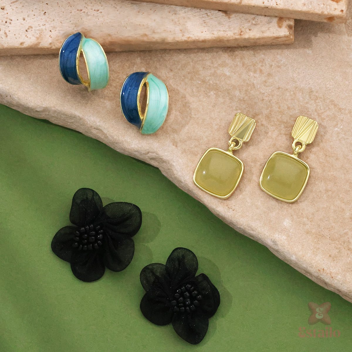 Minimal Stud Combo Set