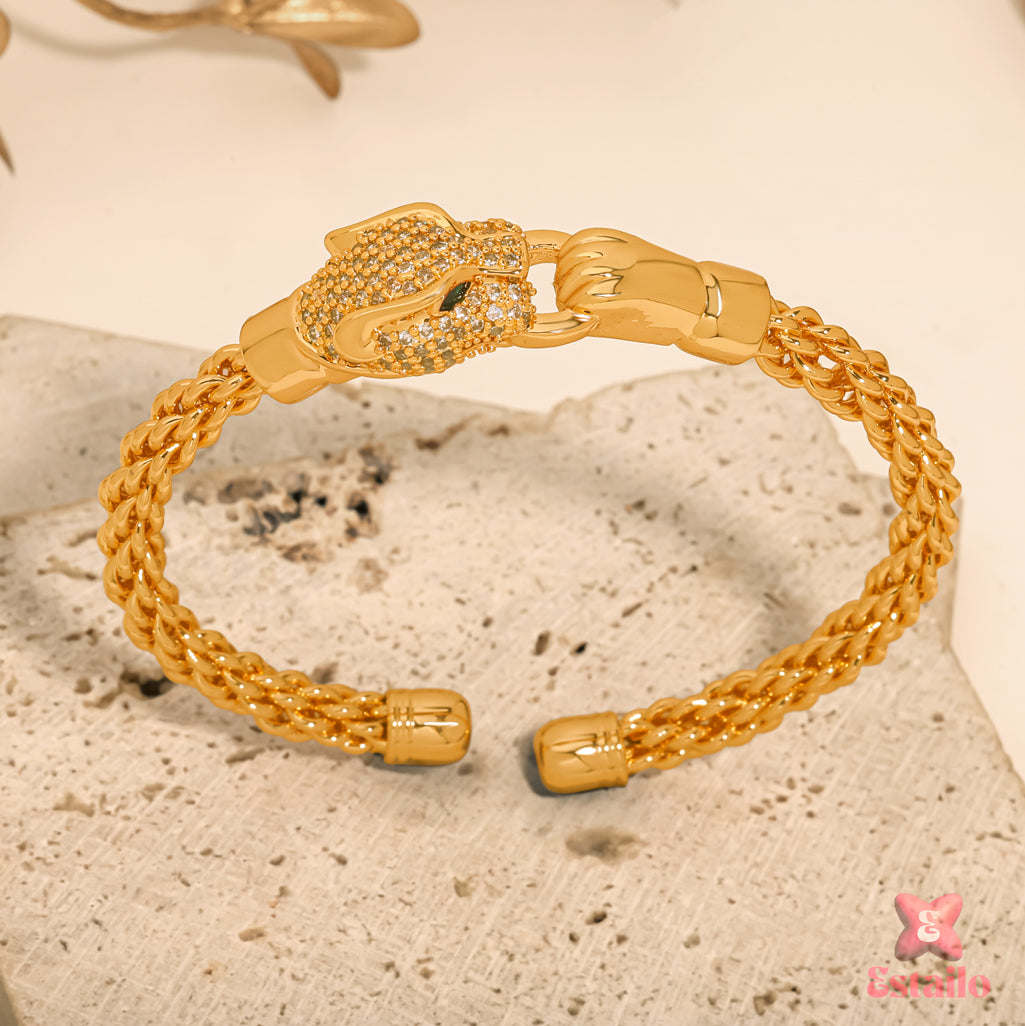 Panther Head Bracelet