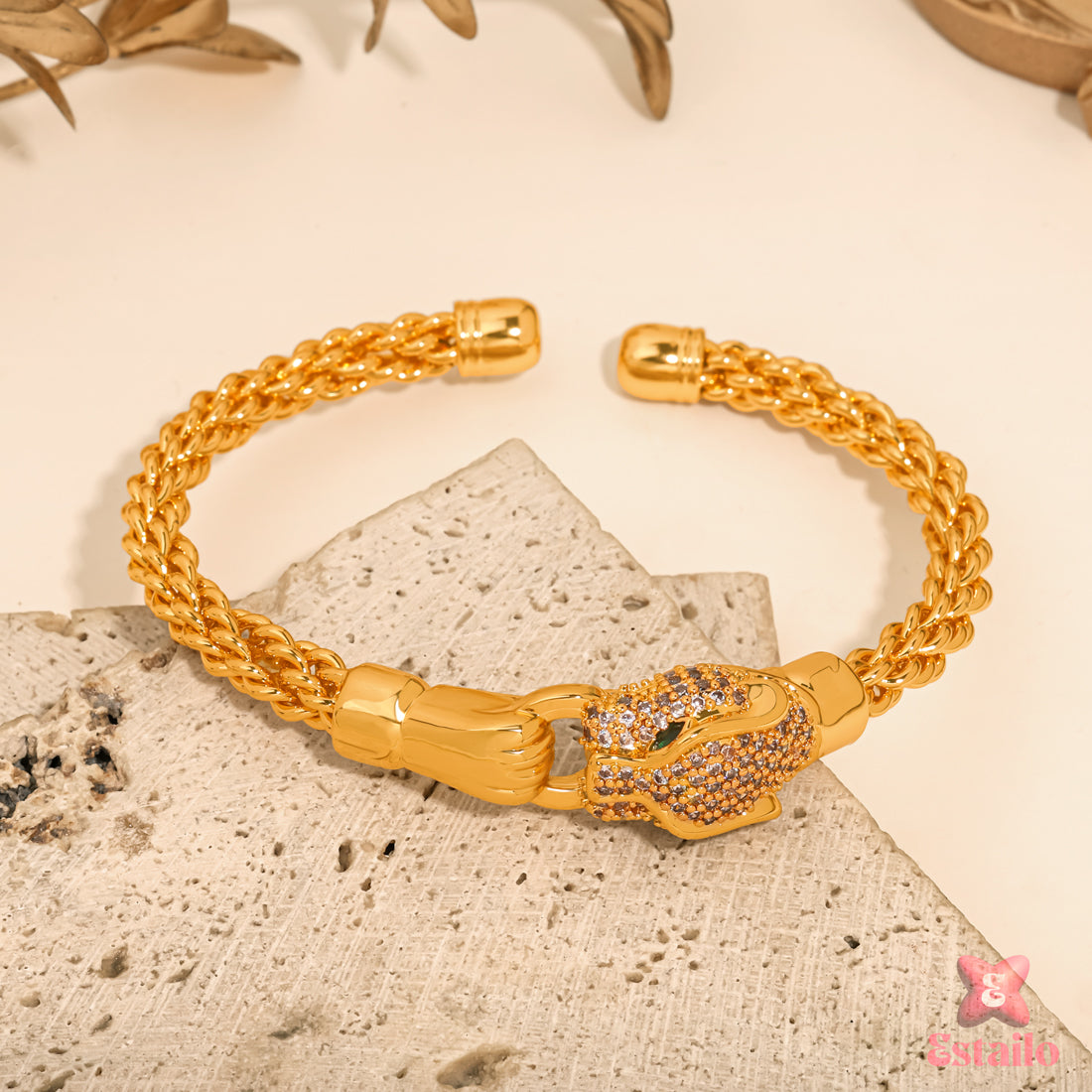 Panther Head Bracelet