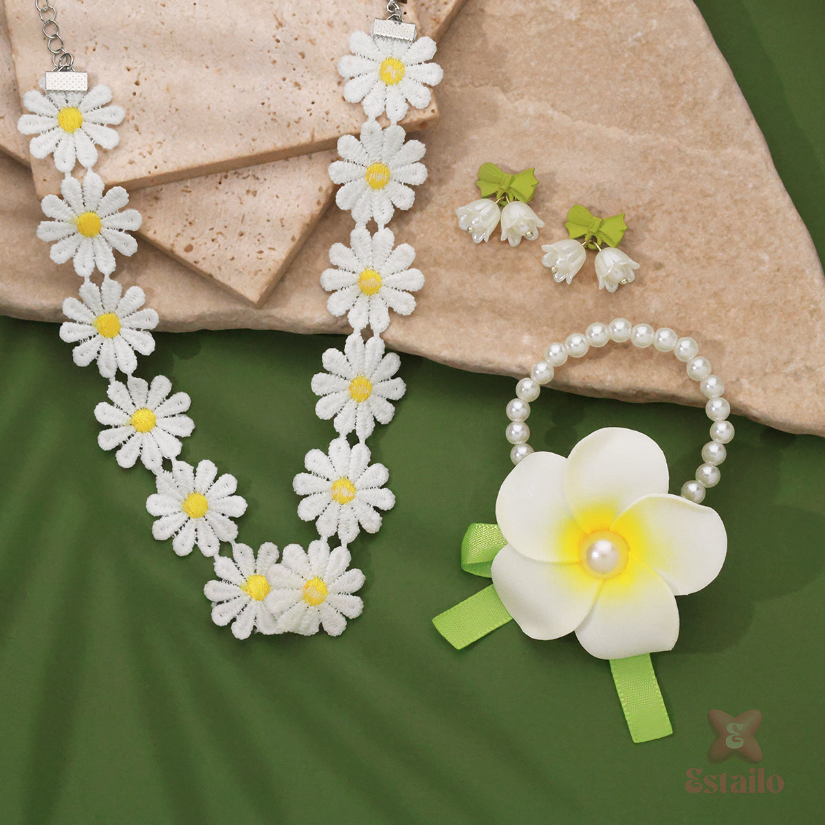 Floral Elegance Ensemble Set