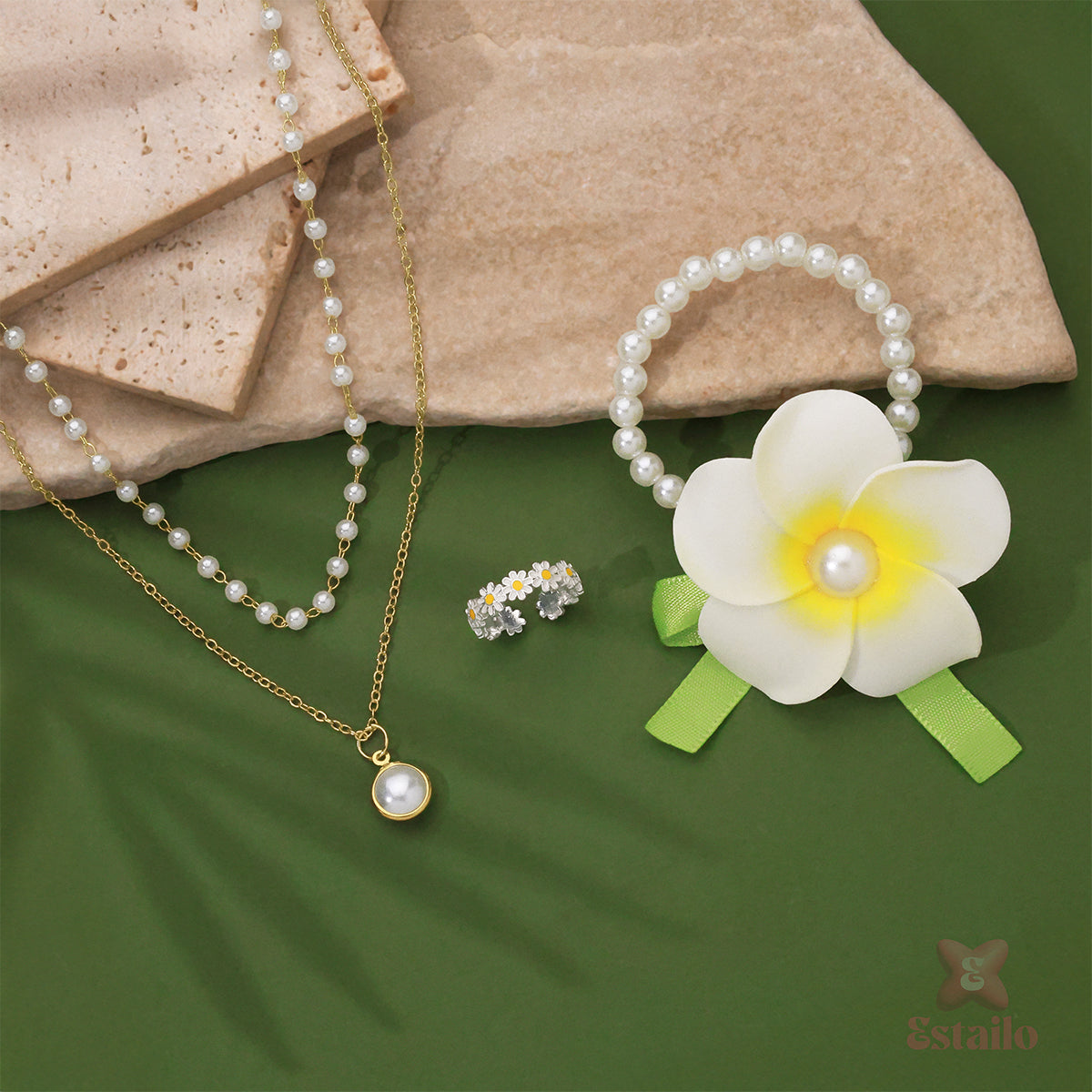 Blossom Pearl Set