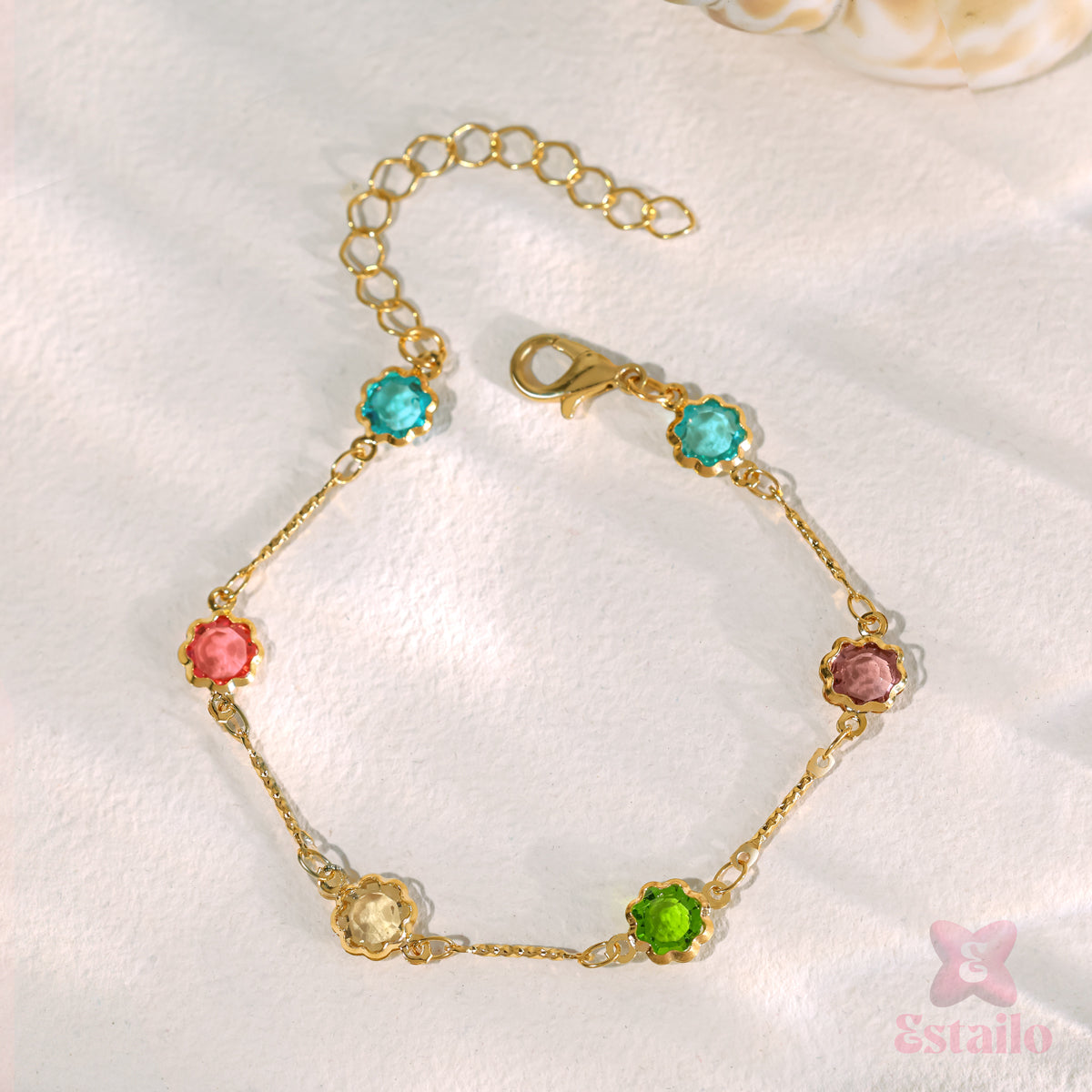 Colorful Blossom Bracelet