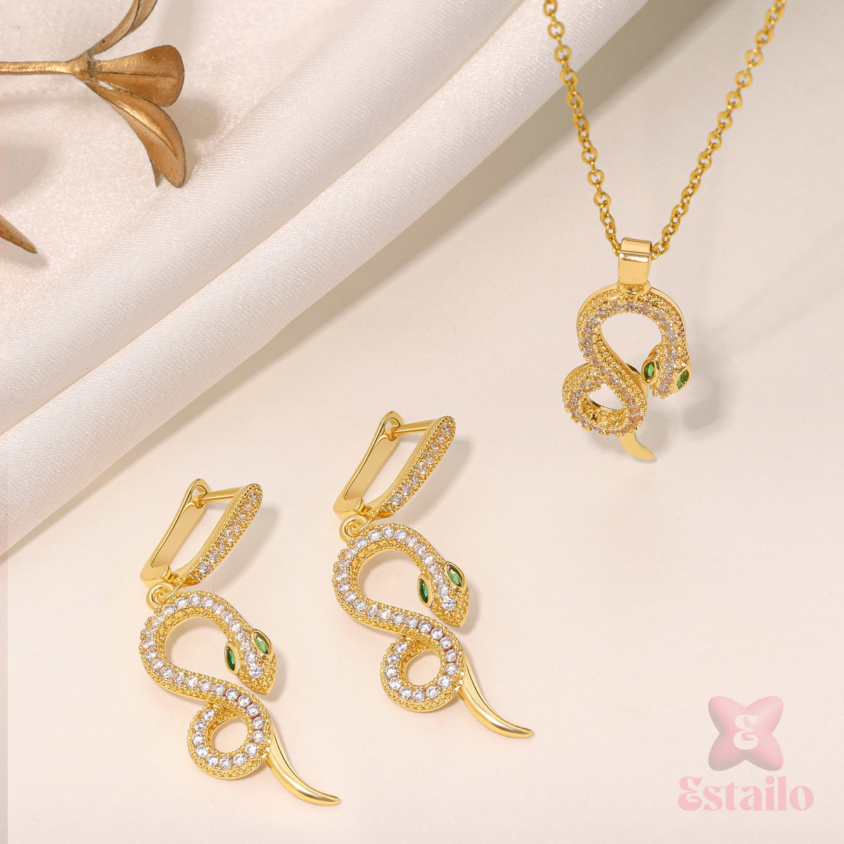 Mystic Serpent Necklace Set