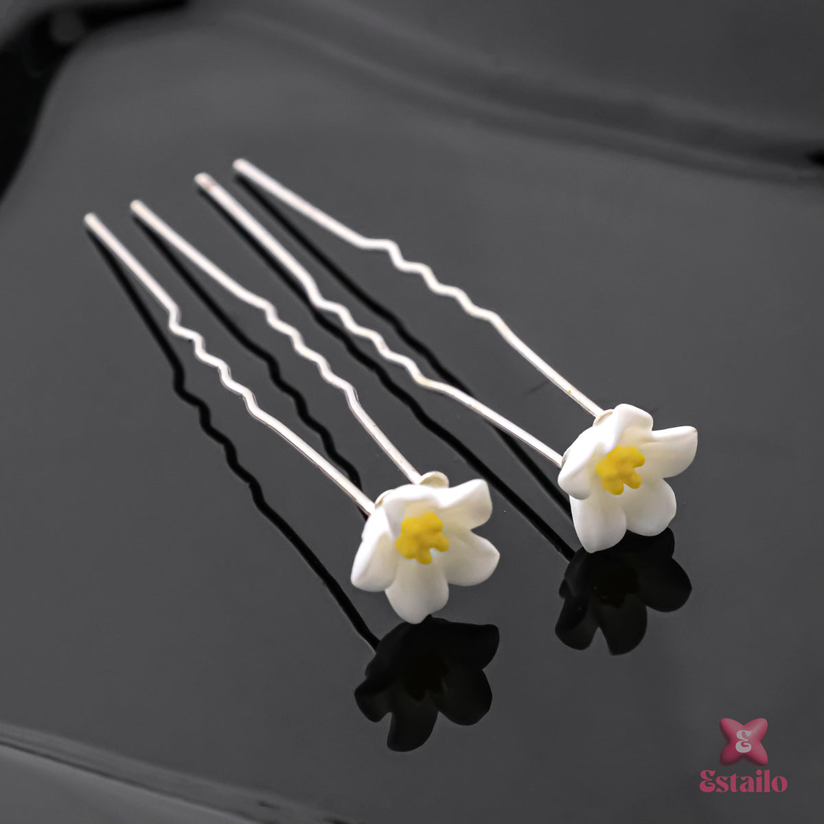 Glintz White & Yellow Clip