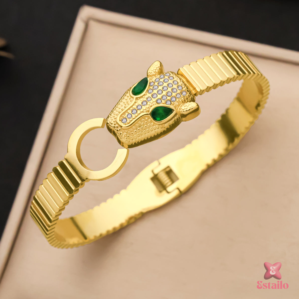 Wild Grace Panther Bracelet