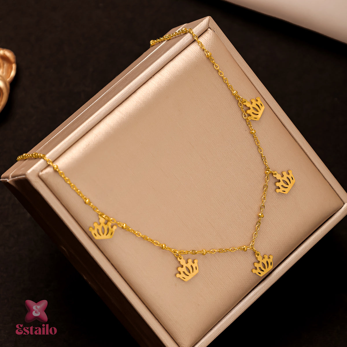 Crowned  Elegance Necklace