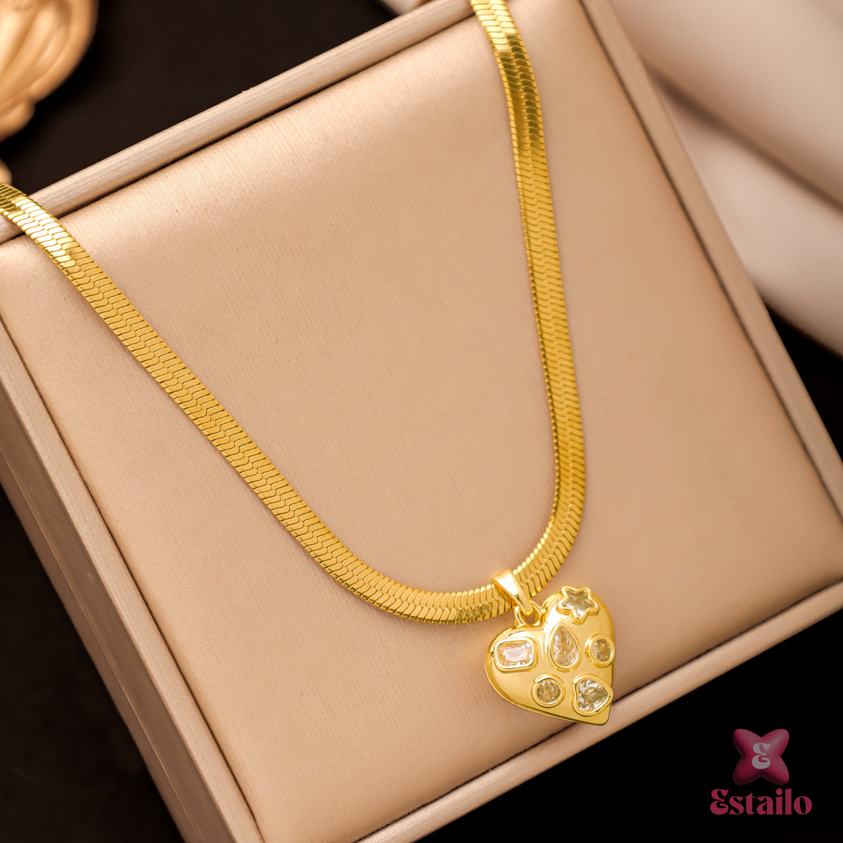 Glimmering Love Necklace