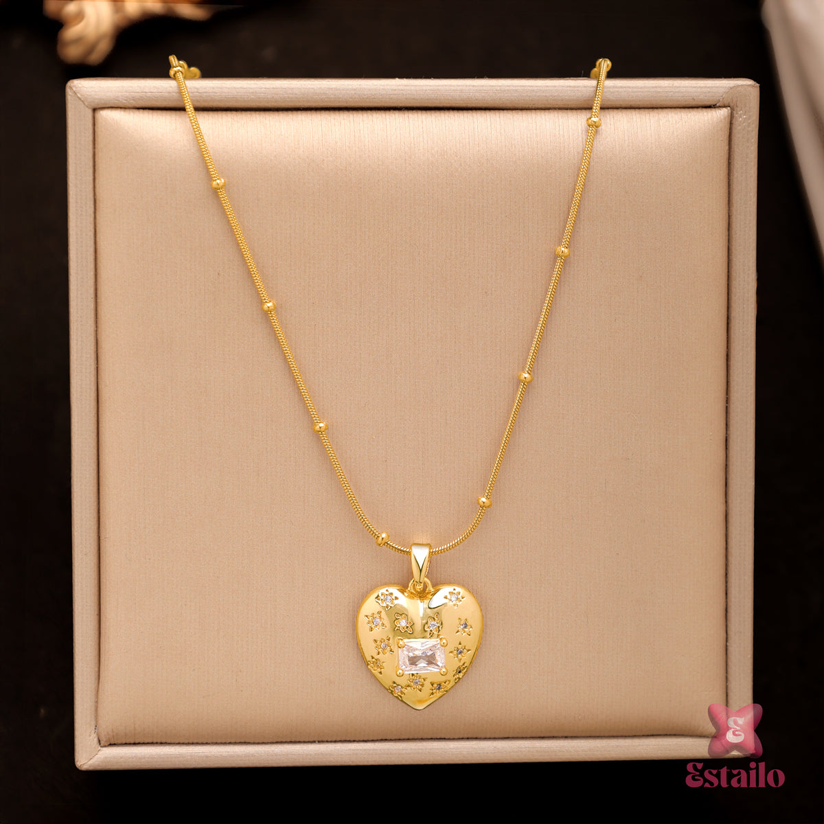 Enchanted Heart Keepsake Necklace