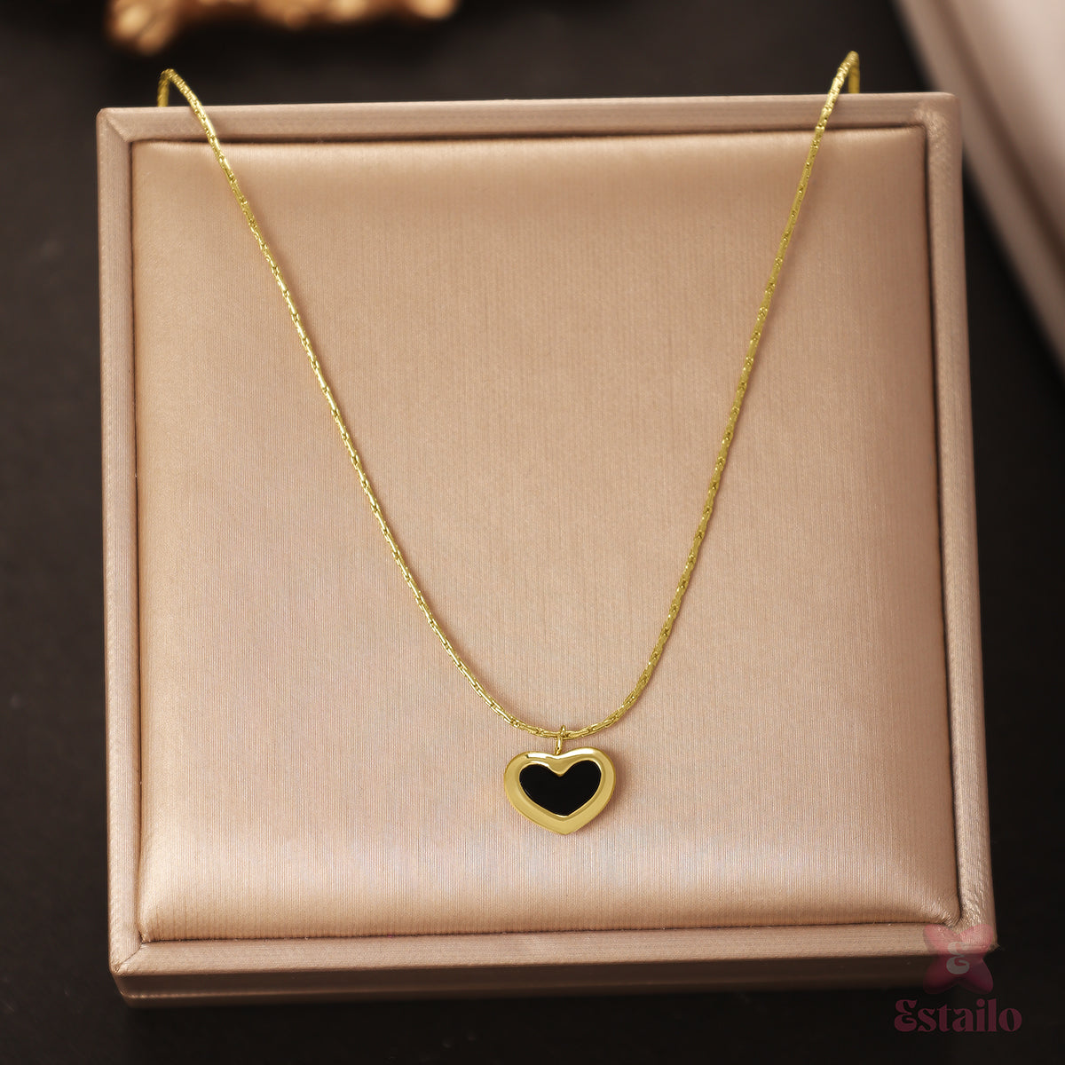 Midnight Love Pendant Necklace