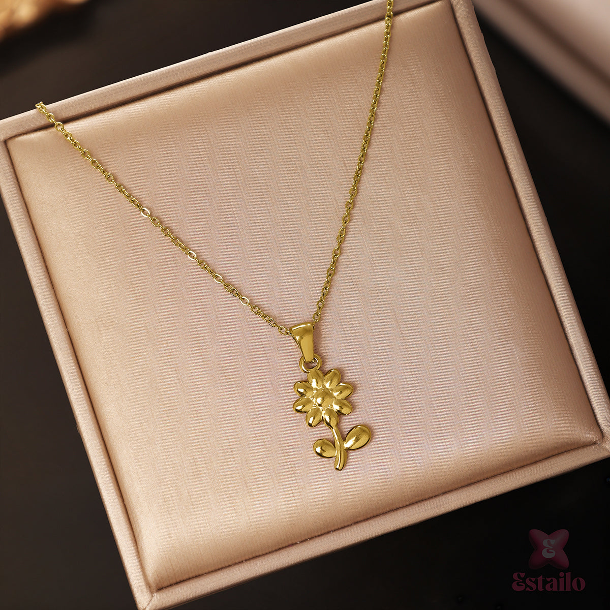 Golden Bloom Necklace