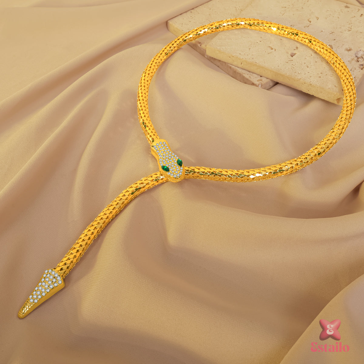 Mesmerizing Ophidian Necklace