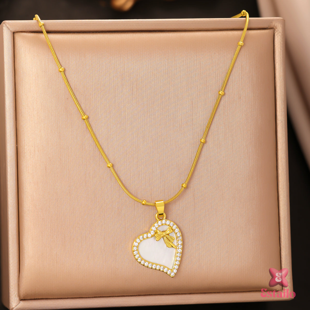 Eternal Heart Spark Necklace