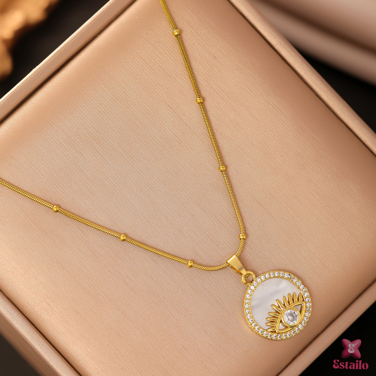 Evil-Eye Pendant Necklace