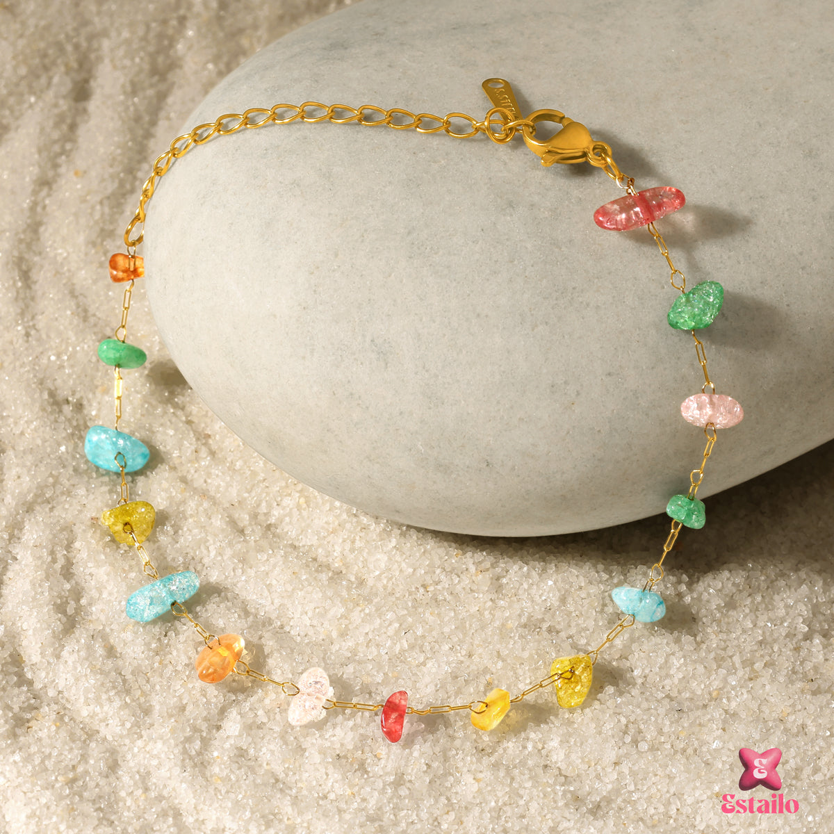 Multi Color Crystal Bracelet