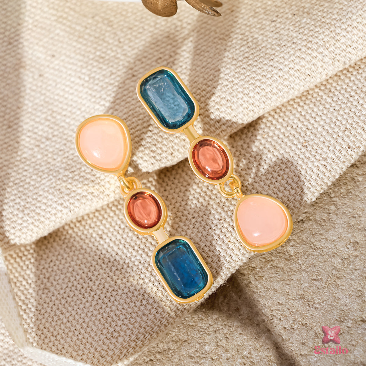 Candy Crystal Drop Earring