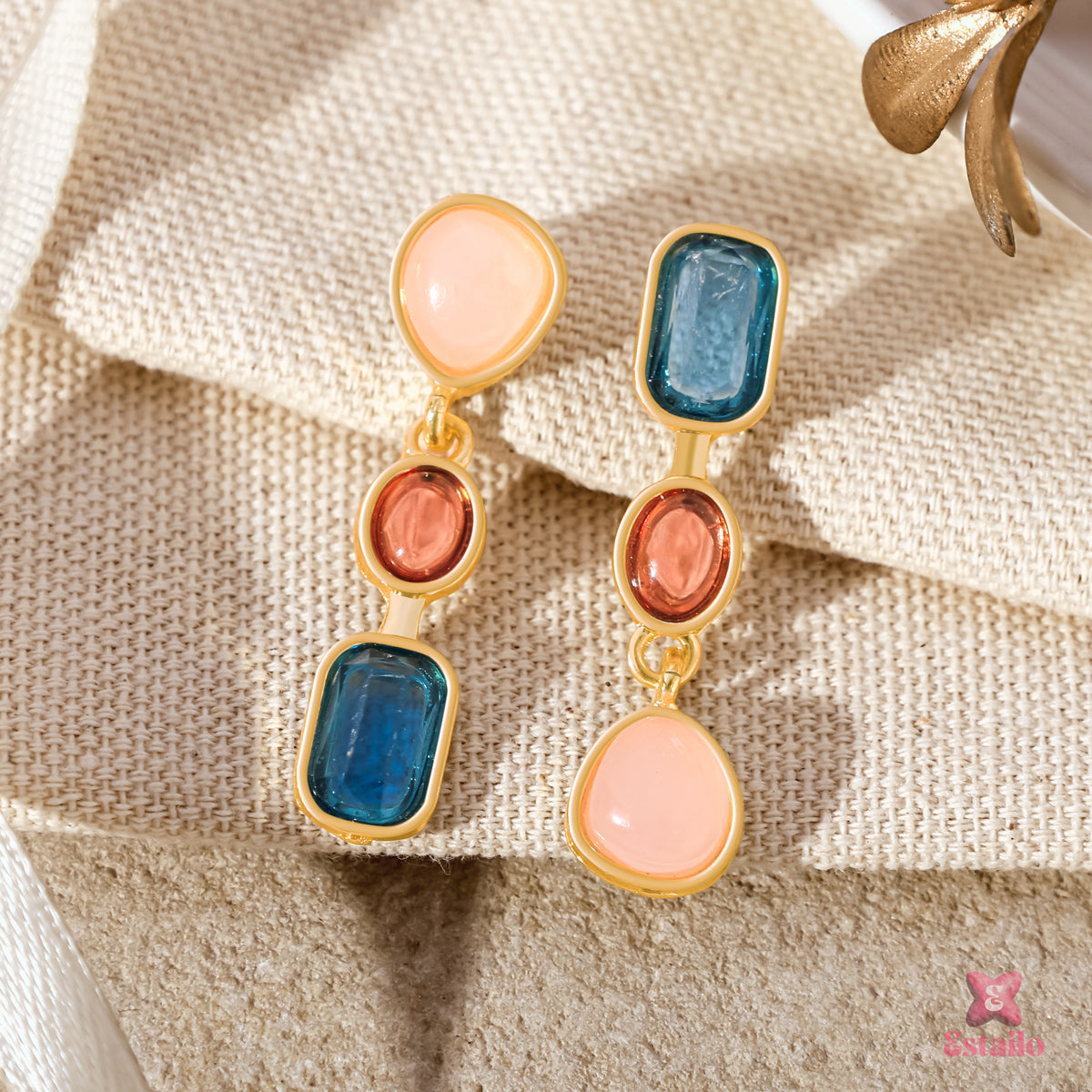 Candy Crystal Drop Earring