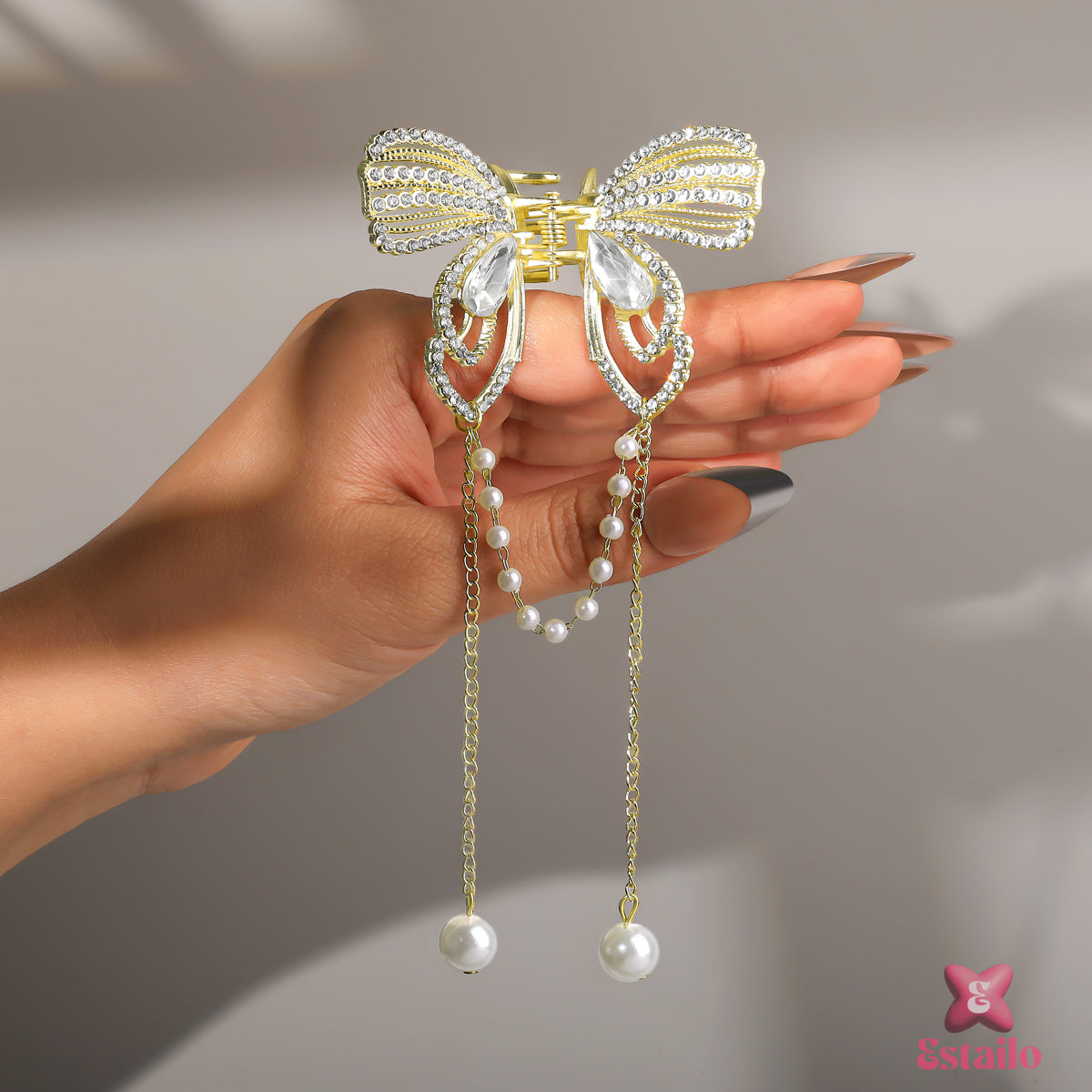 Dazzling Butterfly Cascade Hair Claw