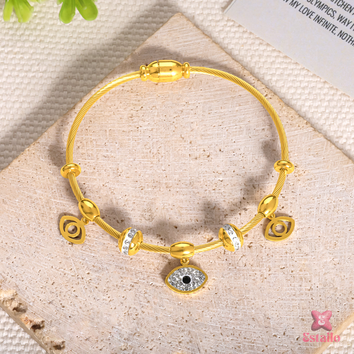 Mystic Gaze Charm Bracelet