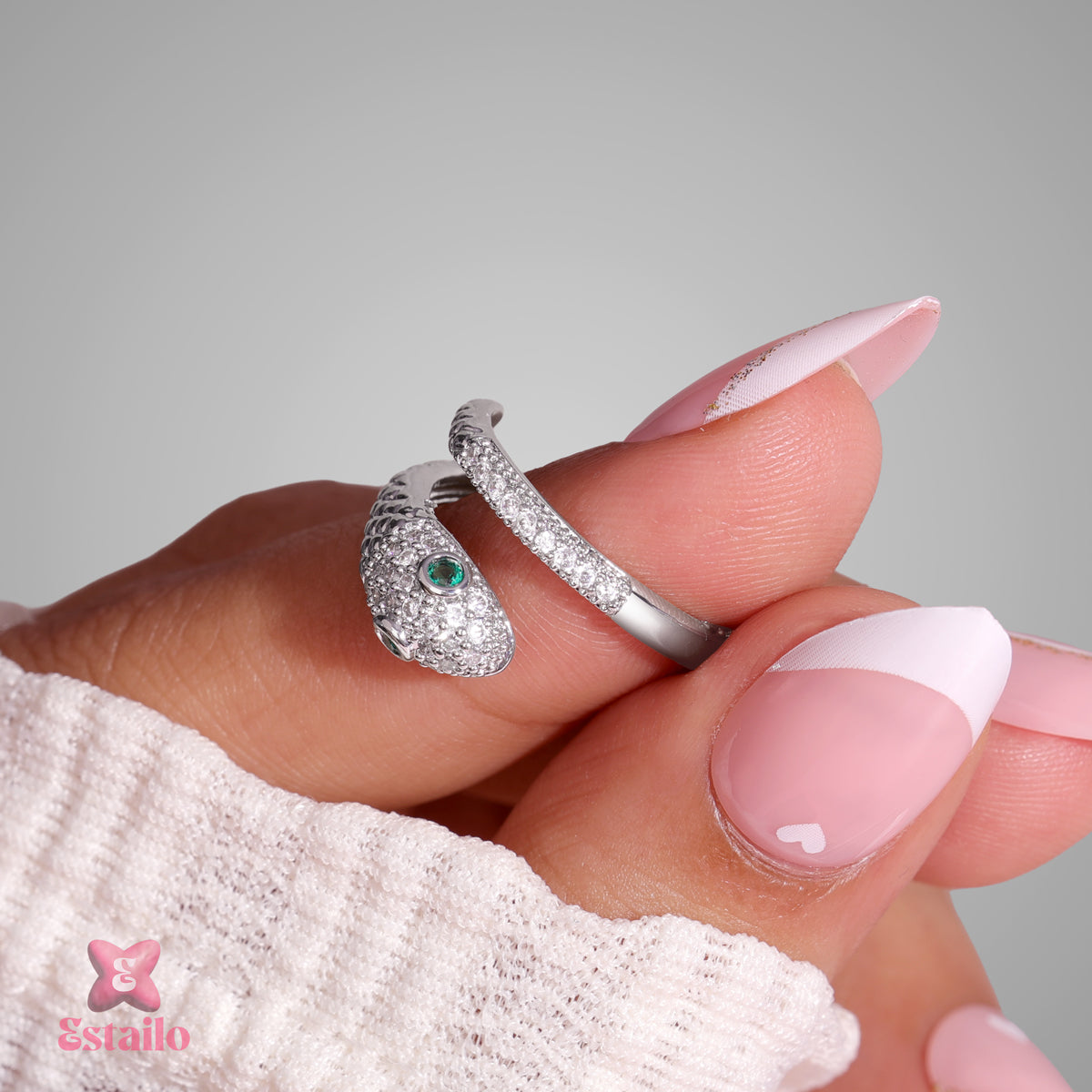 Serpent Karma Ring