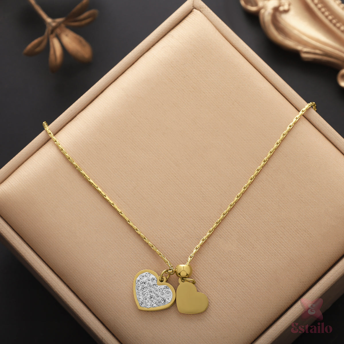 Golden Legacy Heart Necklace
