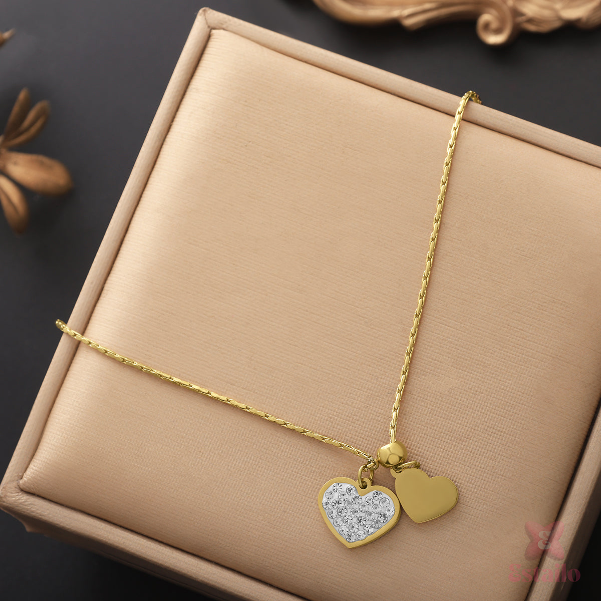 Golden Legacy Heart Necklace