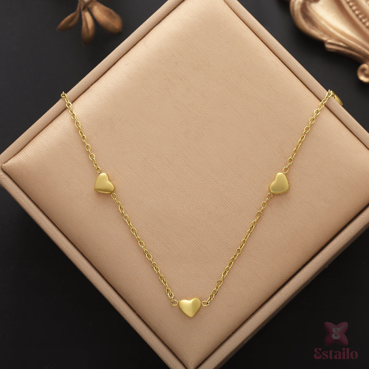 Love in Heart Chain Necklace