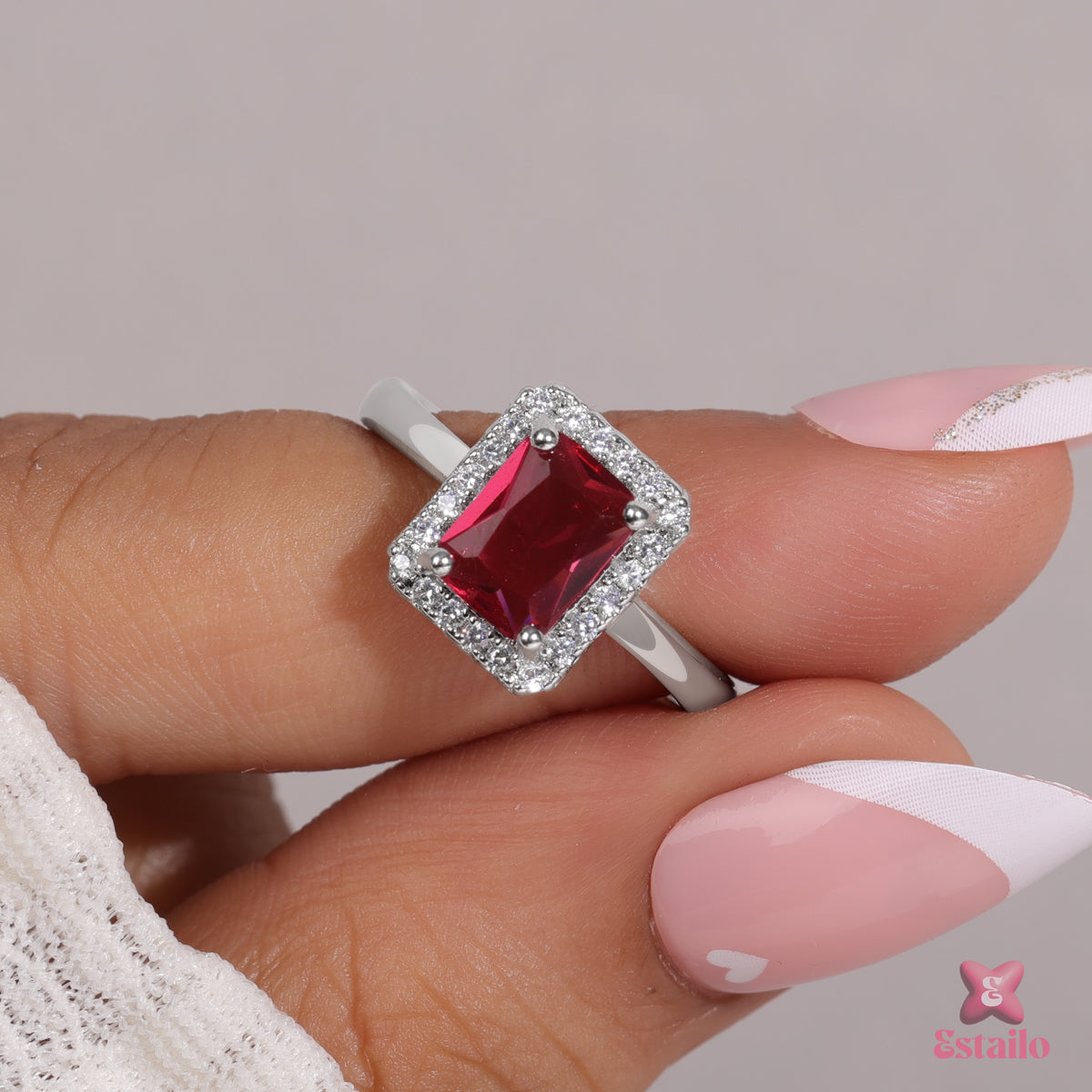 Ruby Radiance Ring