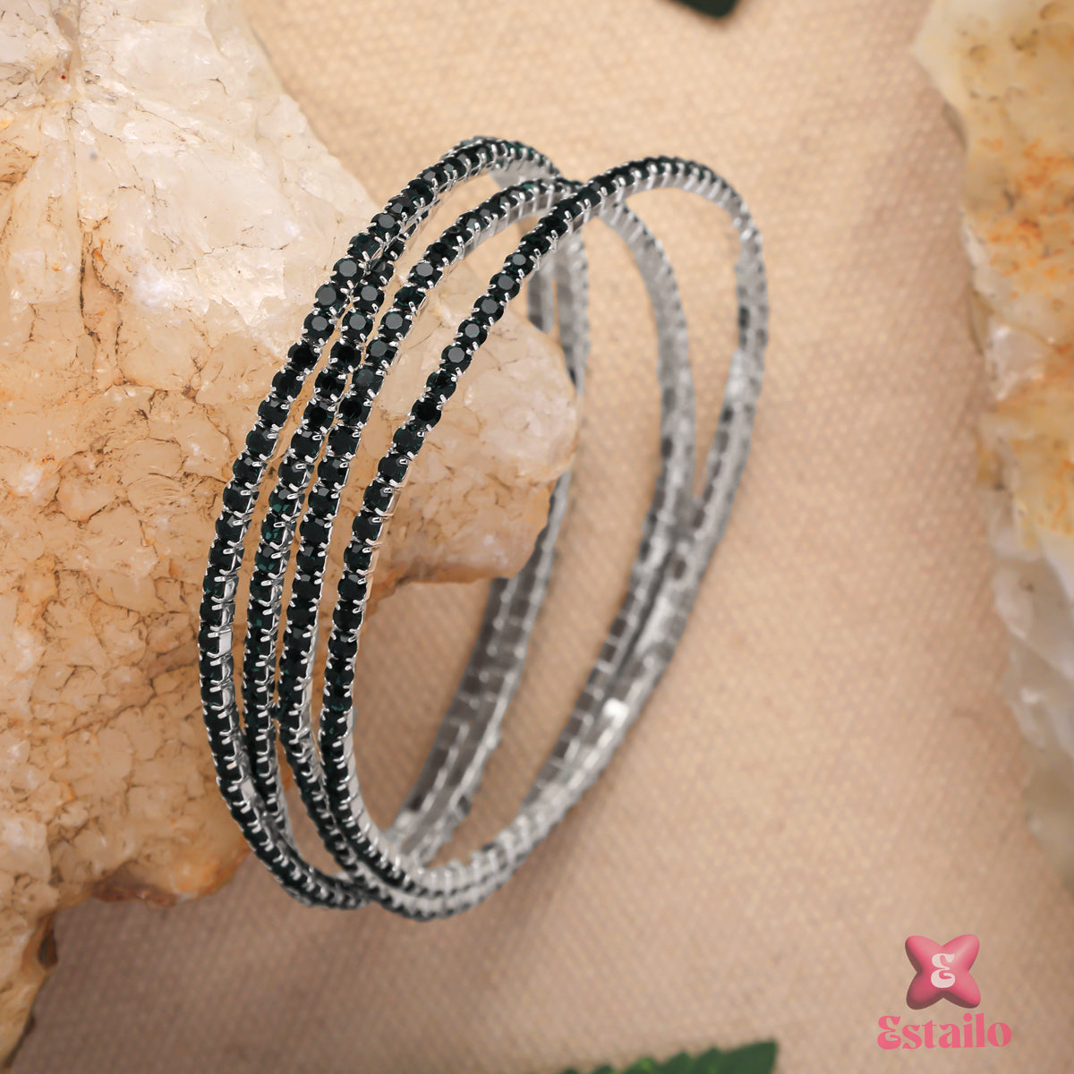 Chic Emerald Bracelet